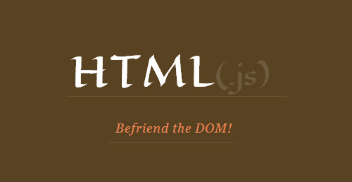 HTMLjs-Powerful-Way-to-Work-with-DOM